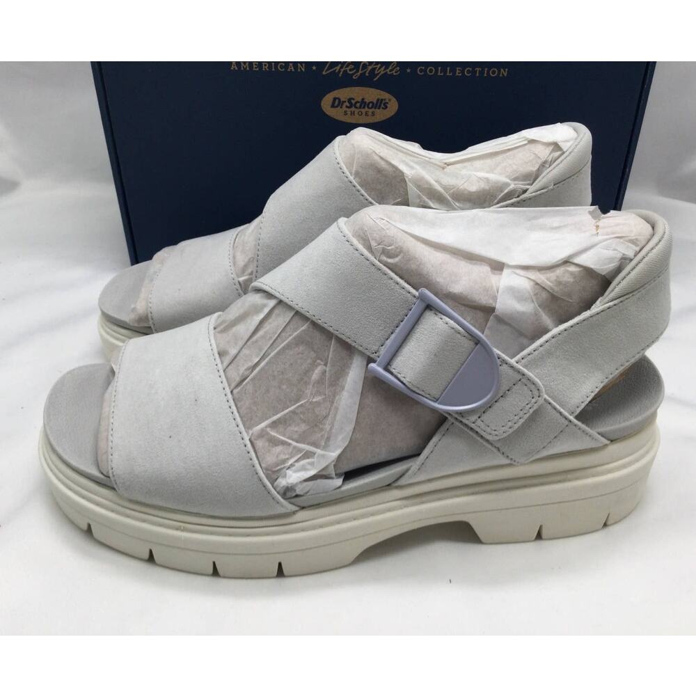 Dr. Scholl's Take Off Wedge Sandals Women's 9m NWT